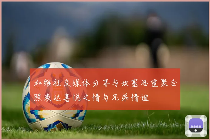 加维社交媒体分享与坎塞洛重聚合照表达喜悦之情与兄弟情谊